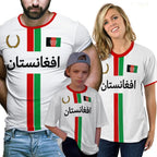 Afghanistan Style Sports football T-shirt