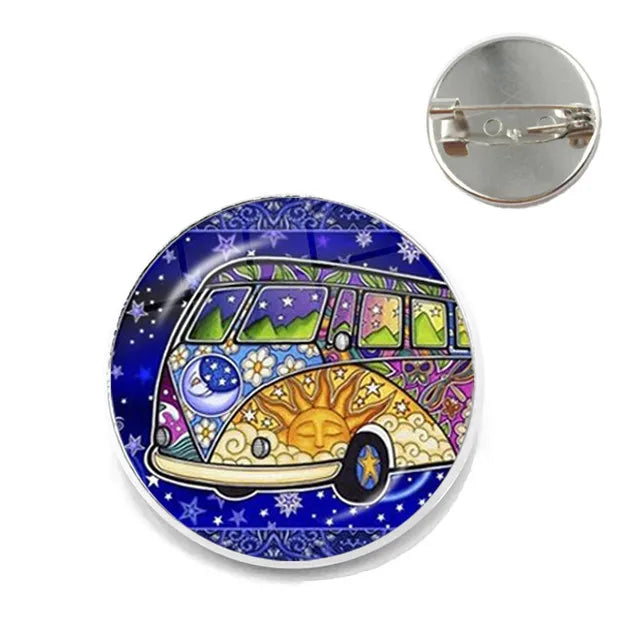 New Arrival Peace Symbol Pin Brooch