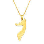 Somalia Map Pendant Necklaces