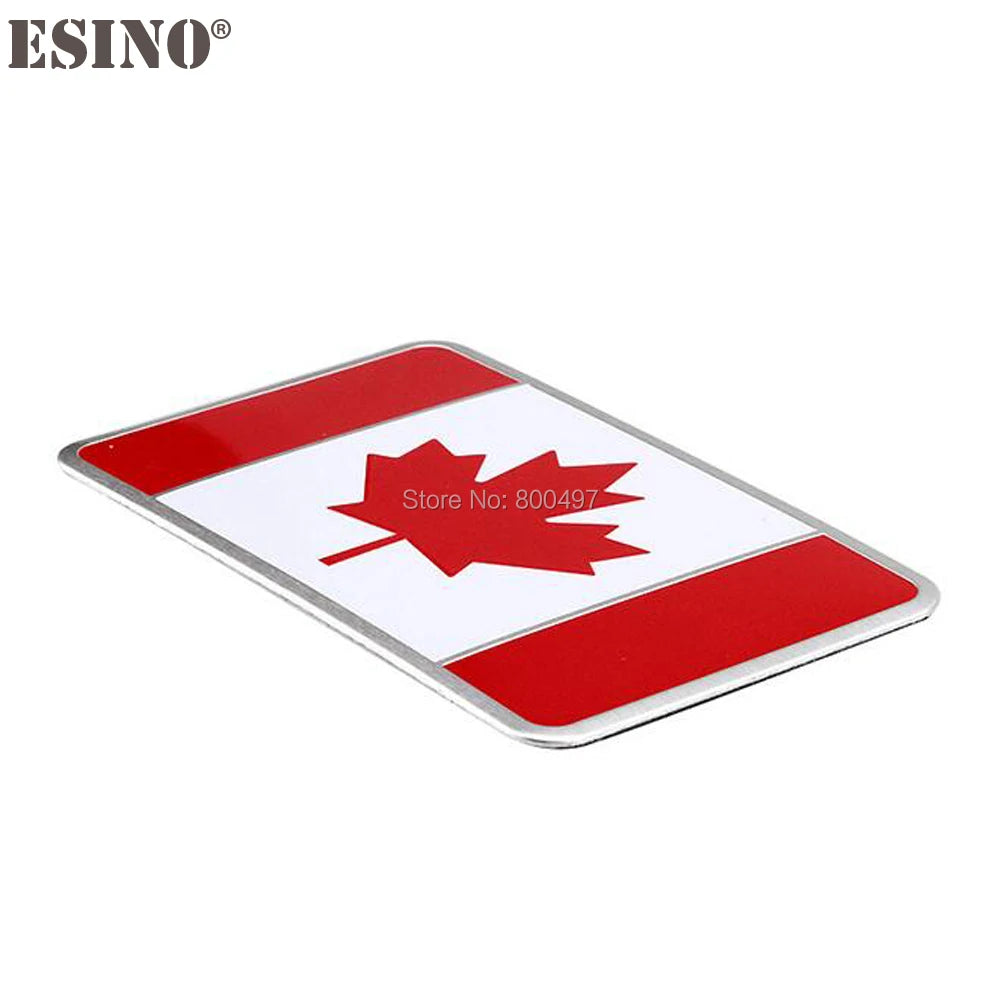 Canada National Flag 3D Metal