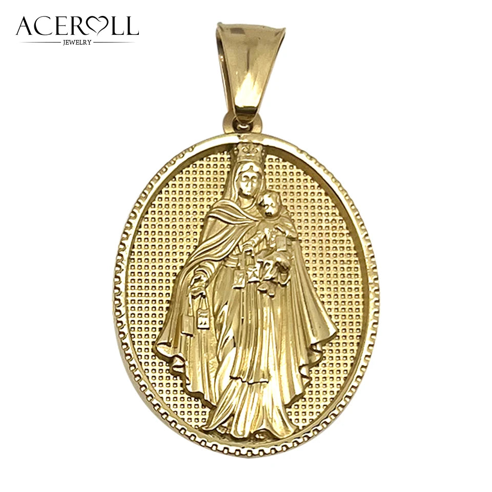 Pendant of Our Lady of Charity Medal