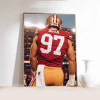 N-Nick B-Bosa Poster Self-adhesive Art  Paper Sticker