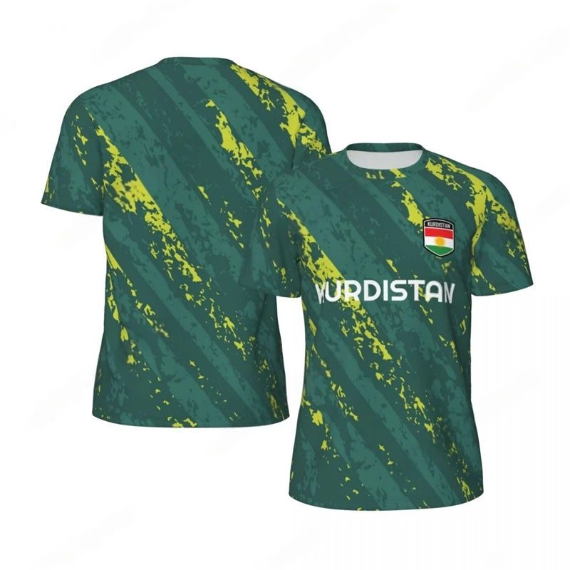 KURDISTAN 3D Print Sport T-shirt