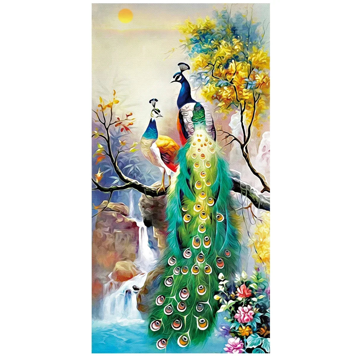 Peacock Cross Stitch Kit