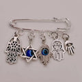 Blue Eye Hand Pin