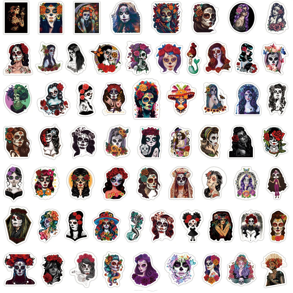 Day of The Dead Stickers