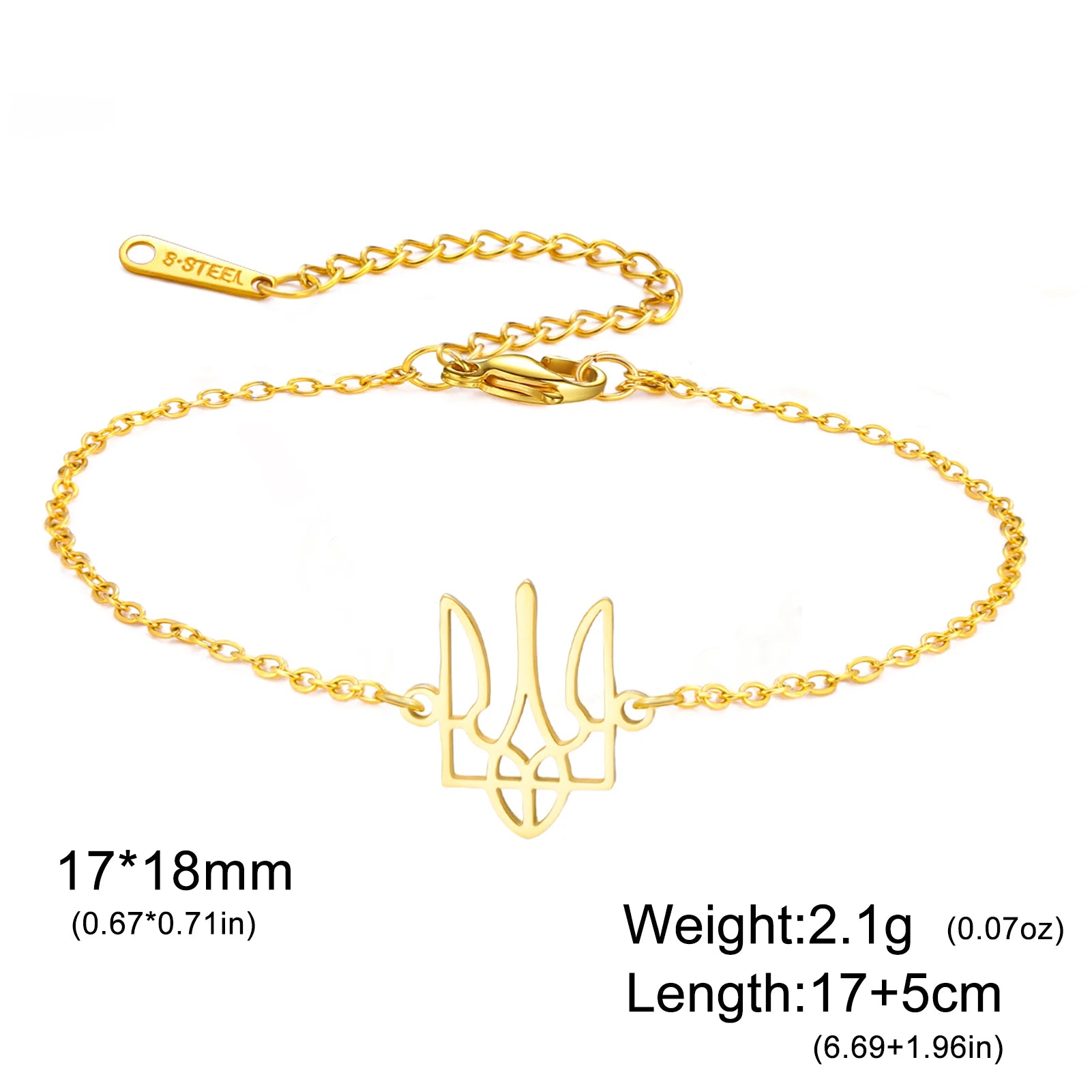 Ukraine Emblem Bracelet