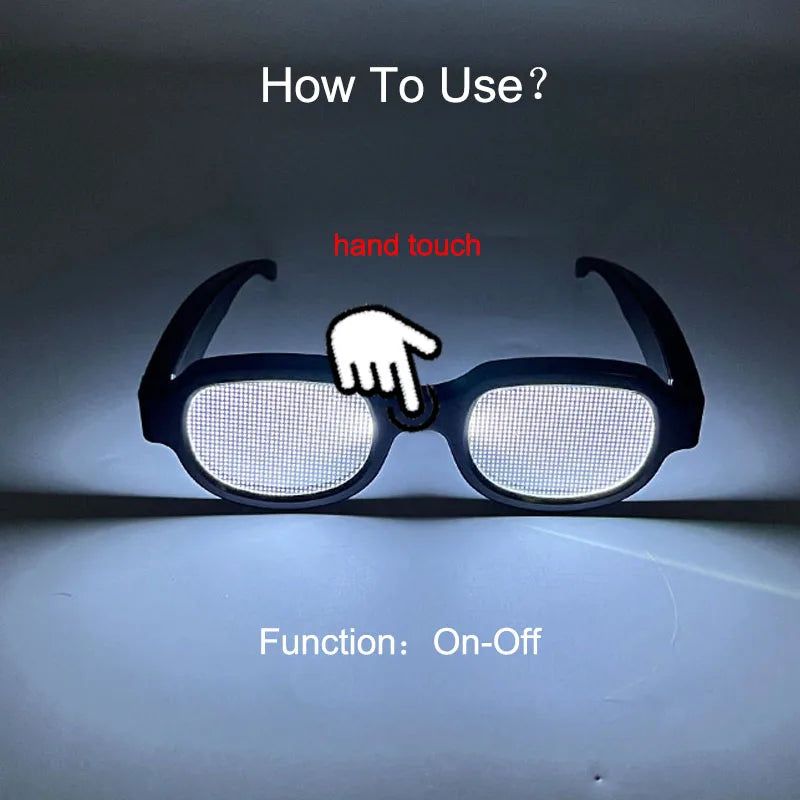 LED Glow Glasses