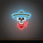 Devil Skull Neon Sign