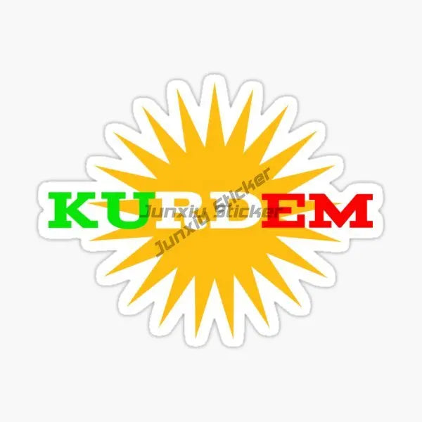 Kurdistan Flag Car Stickers