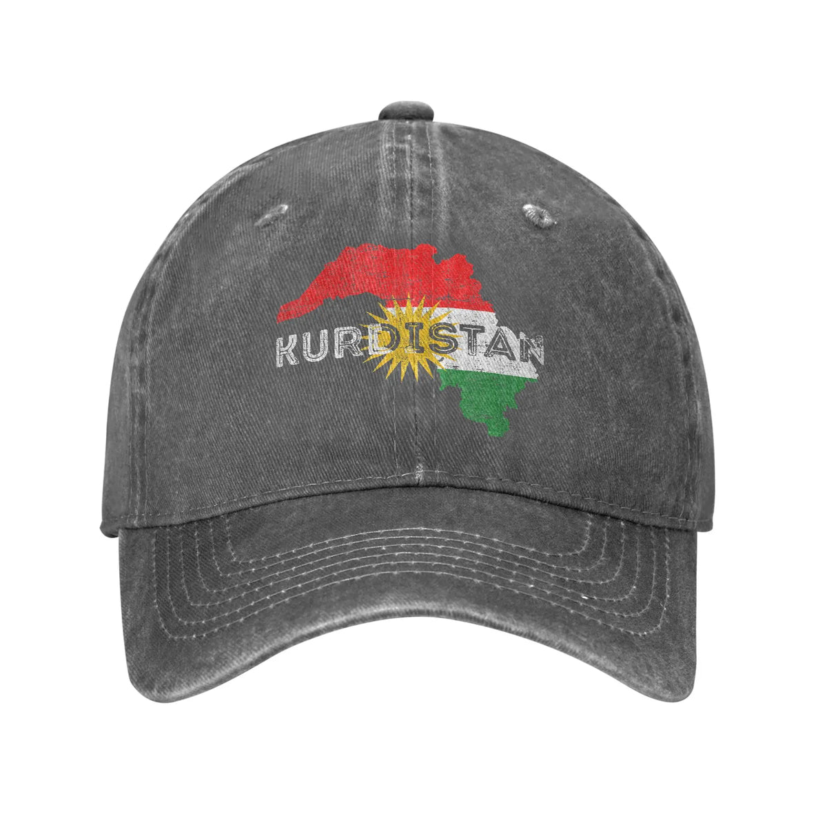 Kurdistan Flag Baseball Caps