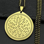 Jehovah Yahweh Hebrew Alphabet Necklace