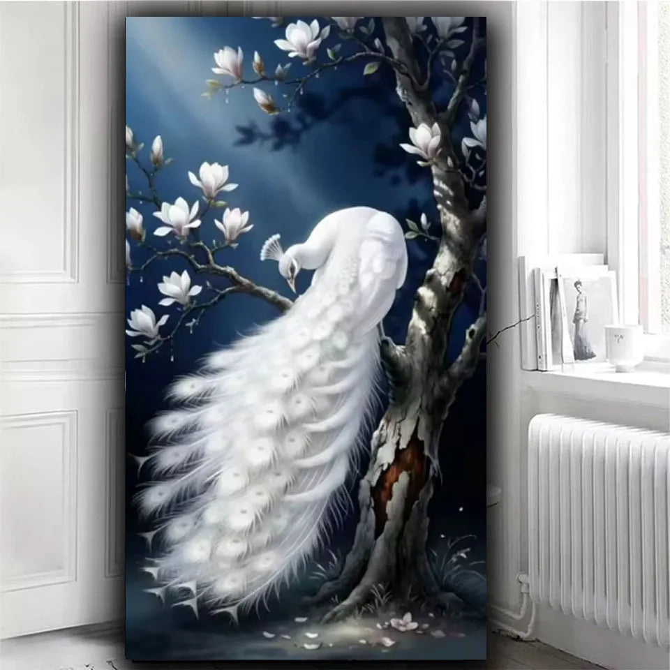 White Peacock Diamond Kit