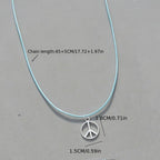 Peace Sign Spiritual pendant necklace