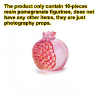 Resin Fruit Figurine for Rosh Hashanah Decor
