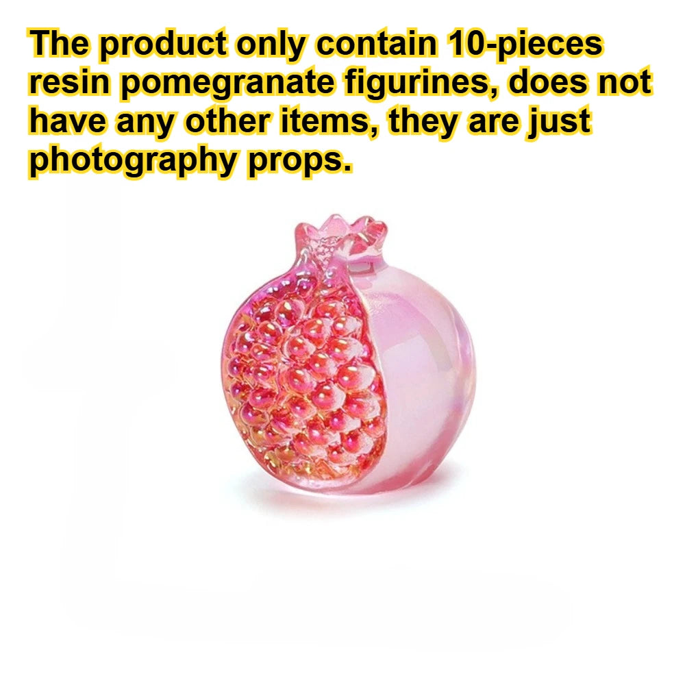 Resin Fruit Figurine for Rosh Hashanah Decor