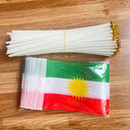 National Kurdistan Flag Plastic Stick