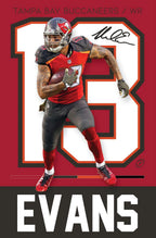 Famous Sports American Football Poster  NFL stars