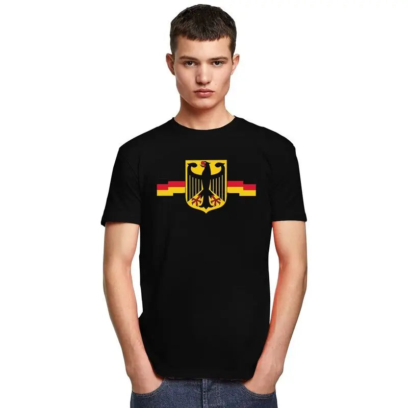 German Eagle On Shield T Shirts