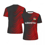 KURDISTAN 3D Print Sport Men T-shirt