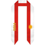 Class of 2026 Yezidi Flag Stoles Shawls for Graduation