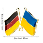 Ukraine Flag Laple Pin Badge