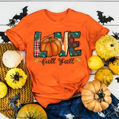 Just A Girl Who Loves Fall Shirt