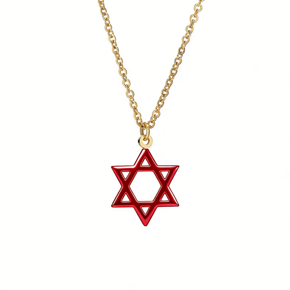 Simple Star of David Necklace