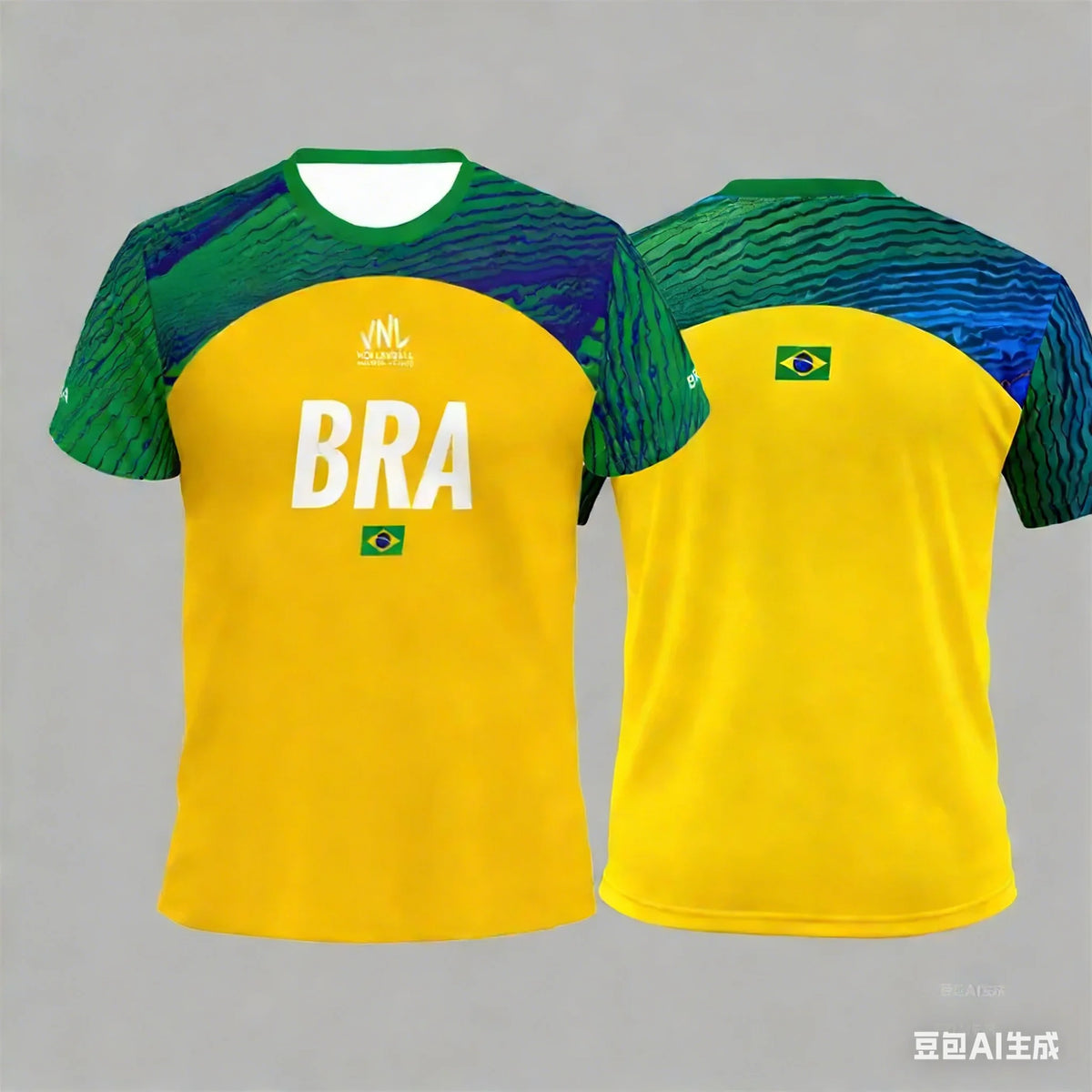 Brazil Volleyball Jersey Unisex Tee
