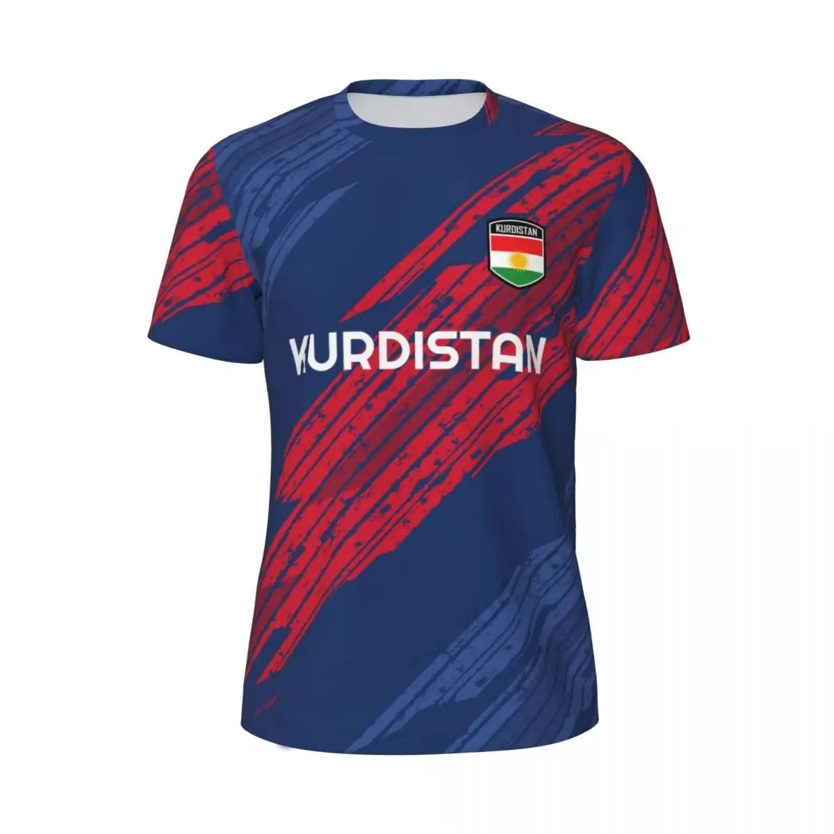Casual Men's Kurdistan Flag 3D Printed T Shirt