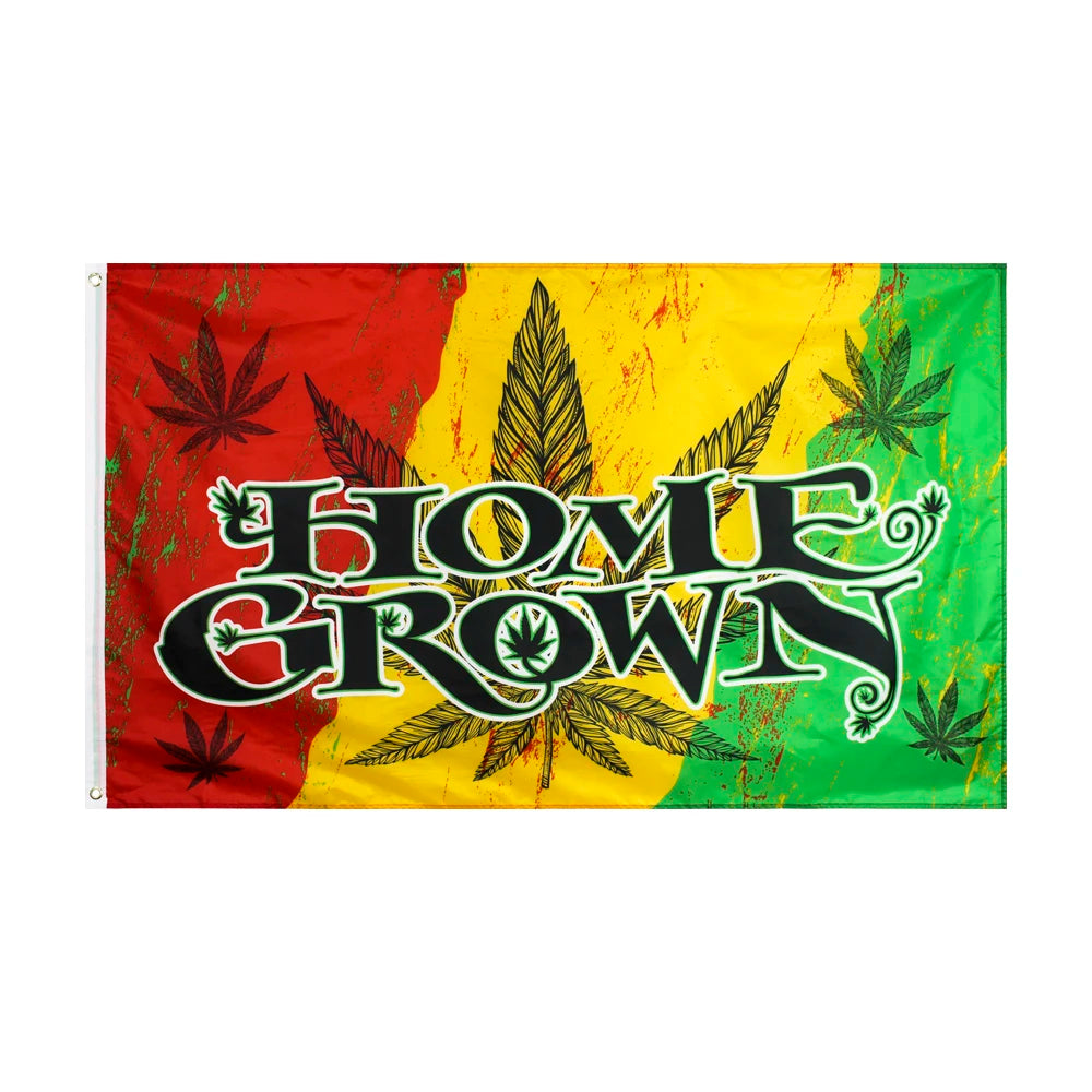 Peace Symbol Rasta Peace Flag