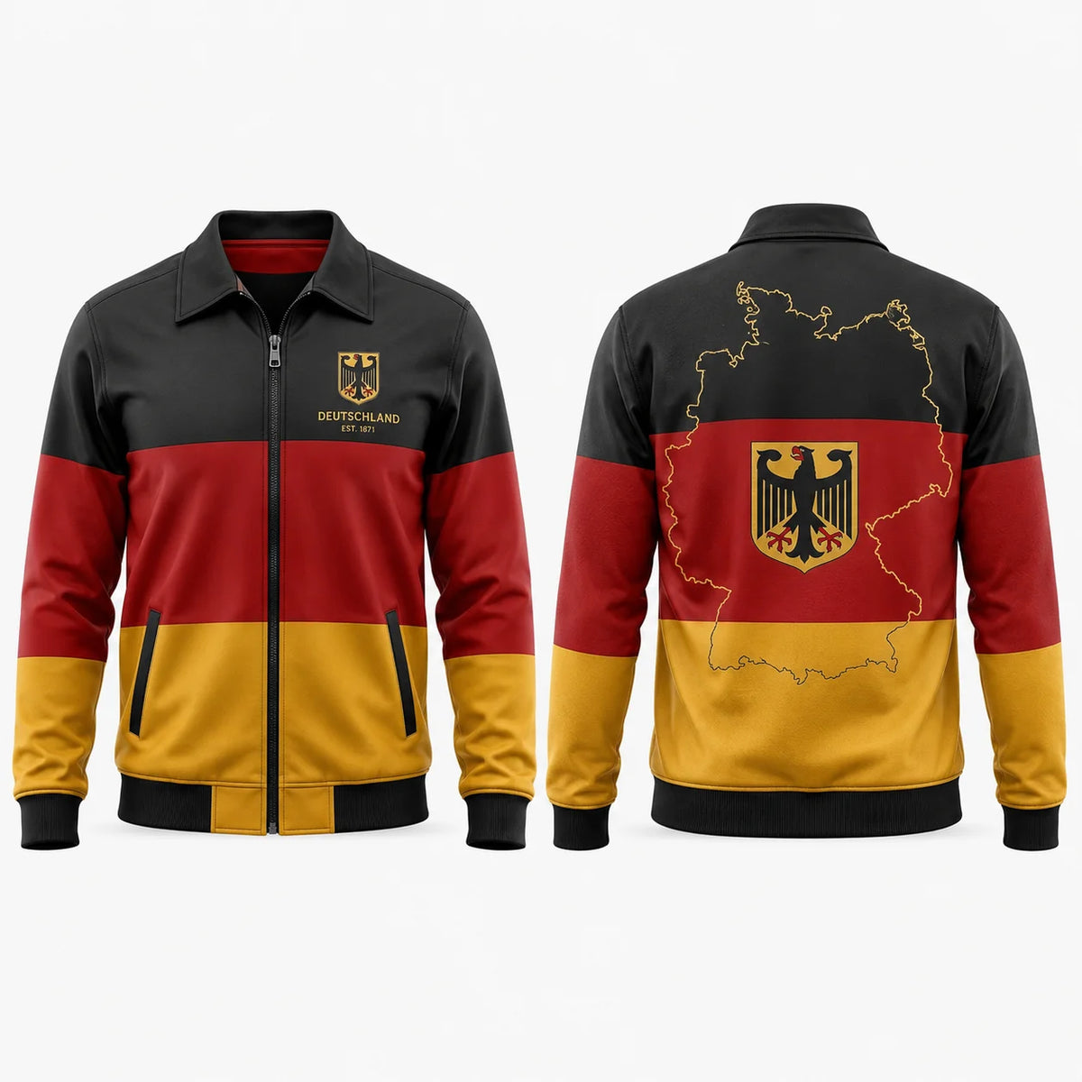 Germany Flag Eagle Casual Streetwear