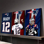 T-Tom Rugby B-Brady Poster Room Bar Cafe Decor Stickers Wall