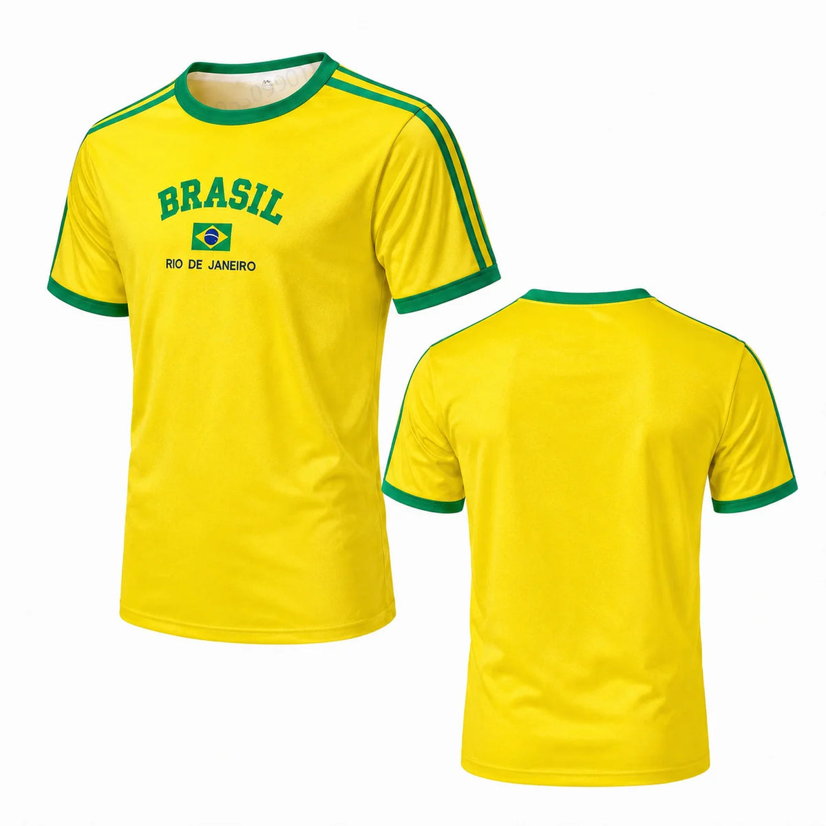 Brazil Aesthetic Sports Tee Casual Wear