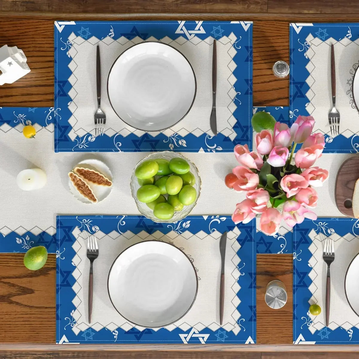 Jewish Linen Placemats