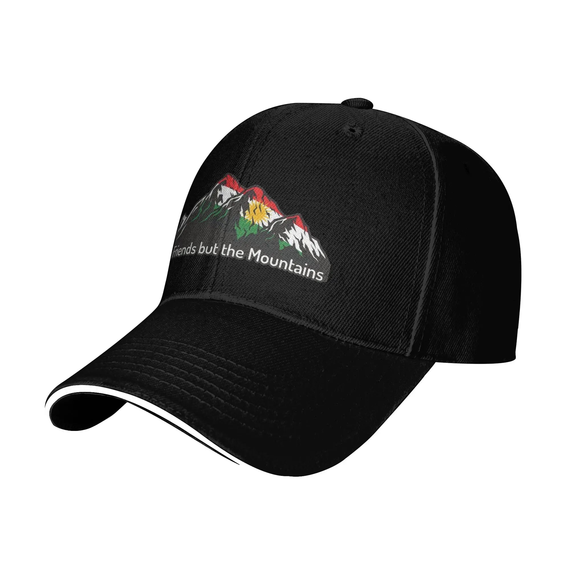 Kurdistan Baseball Cap No Friends but the Mountains