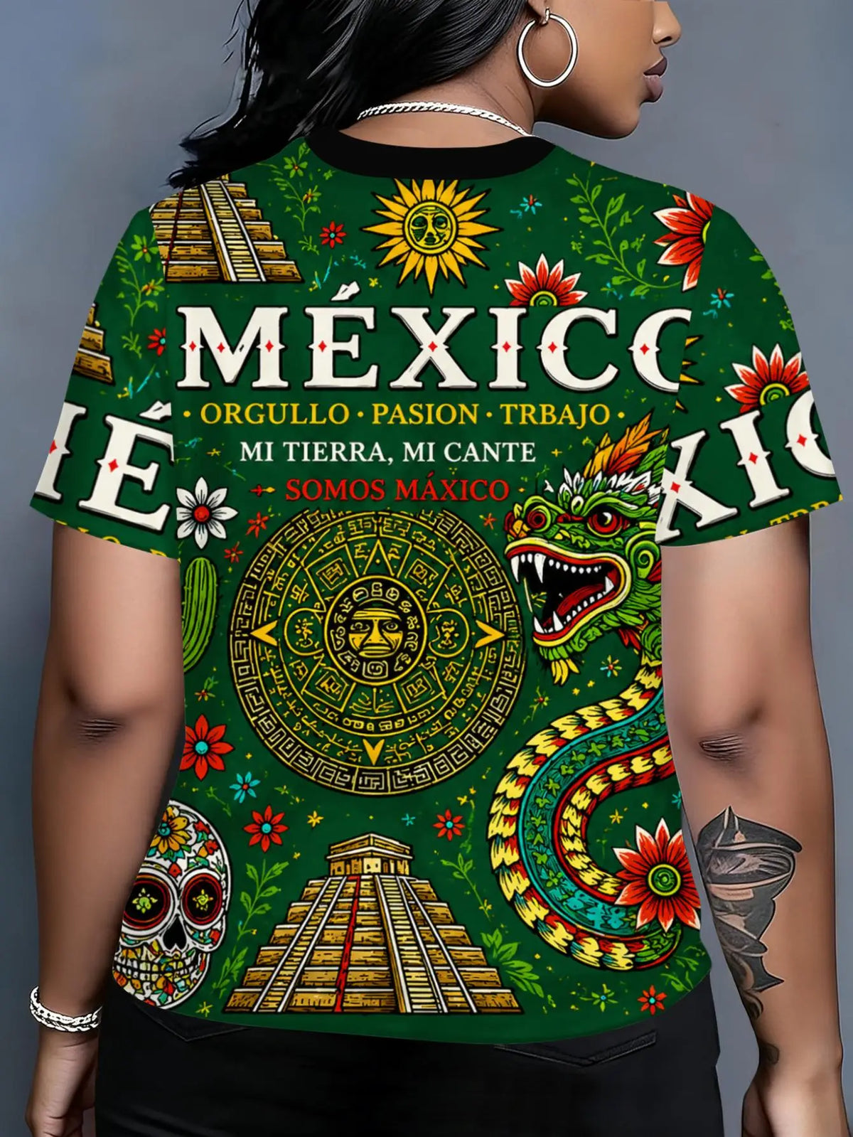 Maya Serpent Tee