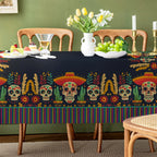 Skull Tablecloth Print
