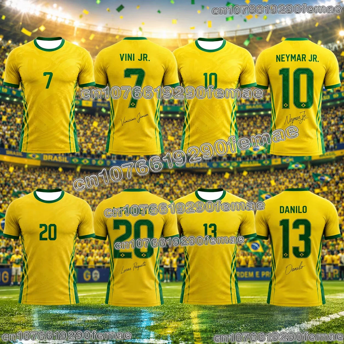 Summer 2026 Brazil Soccer Jersey