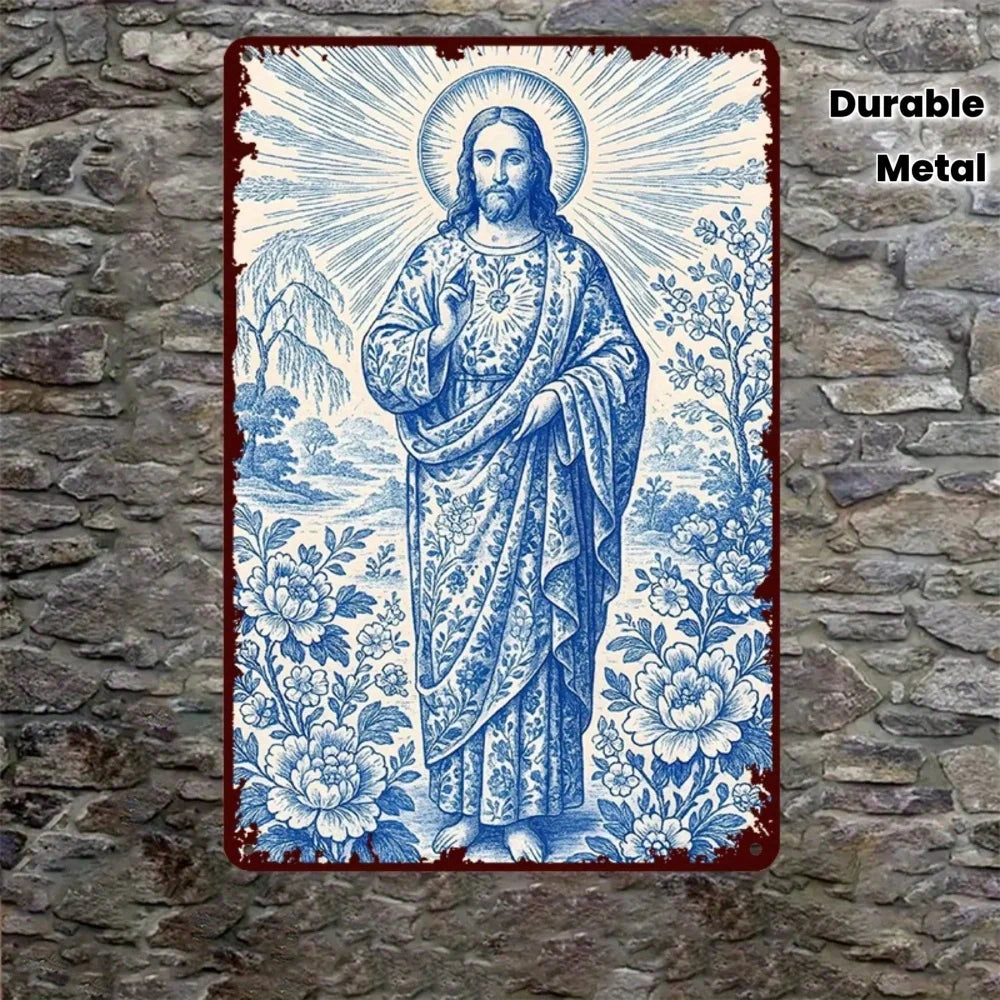 Jesus Wall Art Metal Print