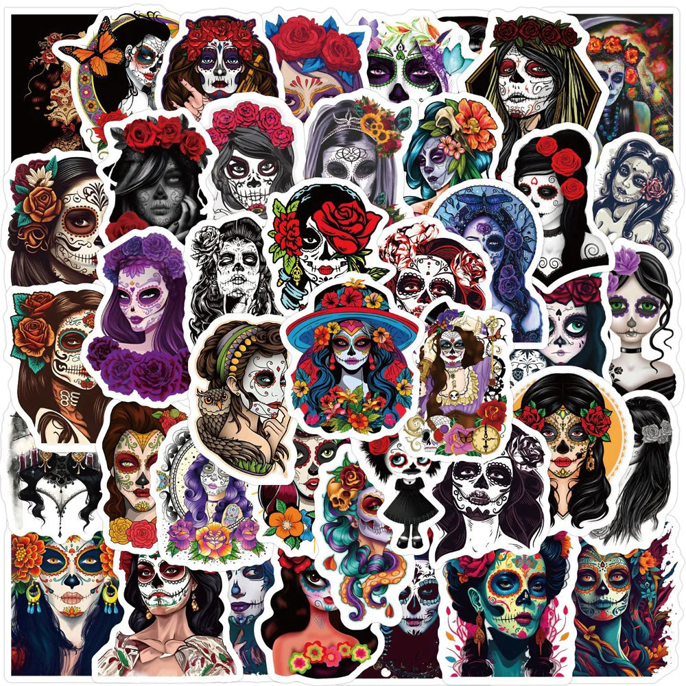 Day of The Dead Stickers
