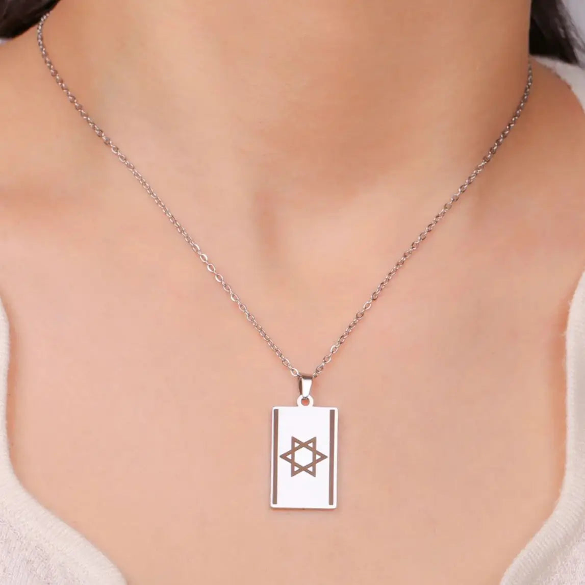 Star of David Hexagram Necklace