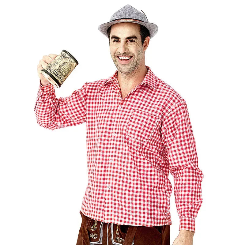 Men Bavarian Beer Male Costume German Oktoberfest