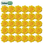 Artificial Carnation Marigold Flower for Diwali, Halloween, and Day of The Dead Party
