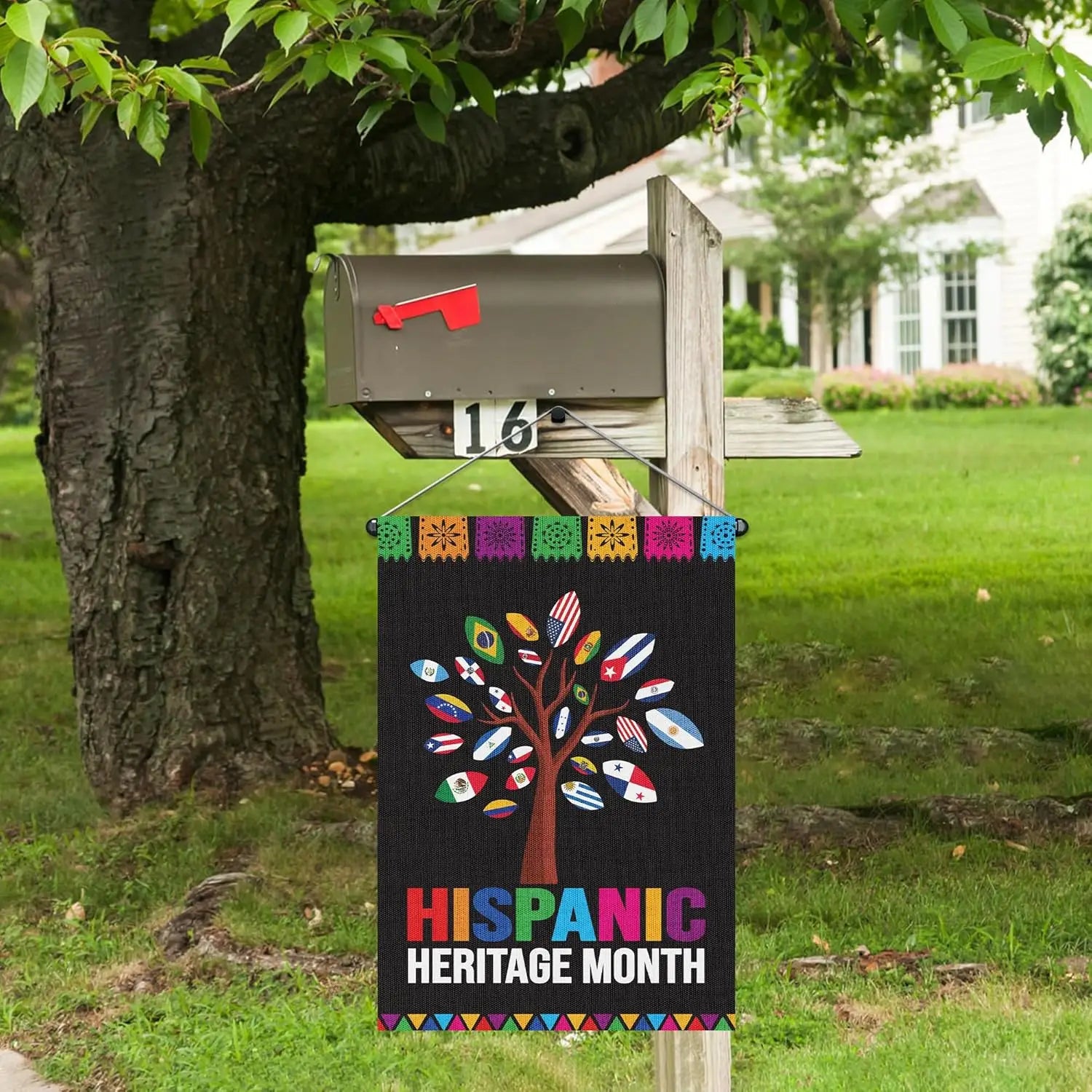 National Hispanic Heritage Month Garden Flag