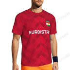 Kurdistan Flag 3D Printed T Shirt