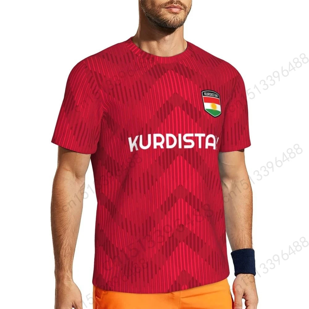 Kurdistan Flag 3D Printed T Shirt