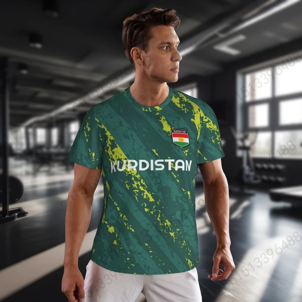 Kurdistan Flag 3D Printed T Shirt