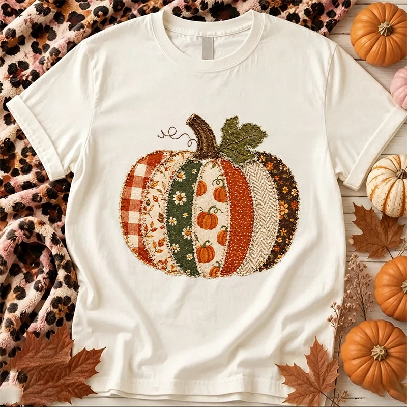 Vintage Pumpkin Fall Vibes T-shirts