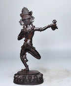 Buddhism Bronze Vajravarahi Dakini Statue